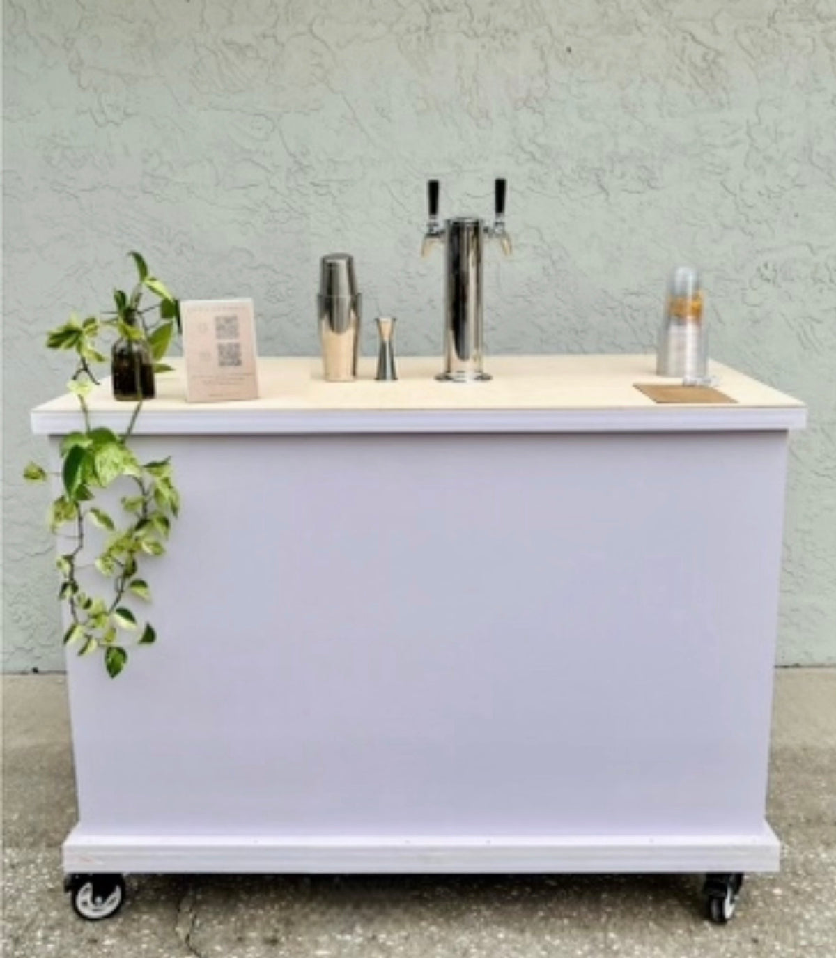 SMALL - Collapsible Mobile Cart 57 1/4" x 34" x 26 1/2" - Build out Plans